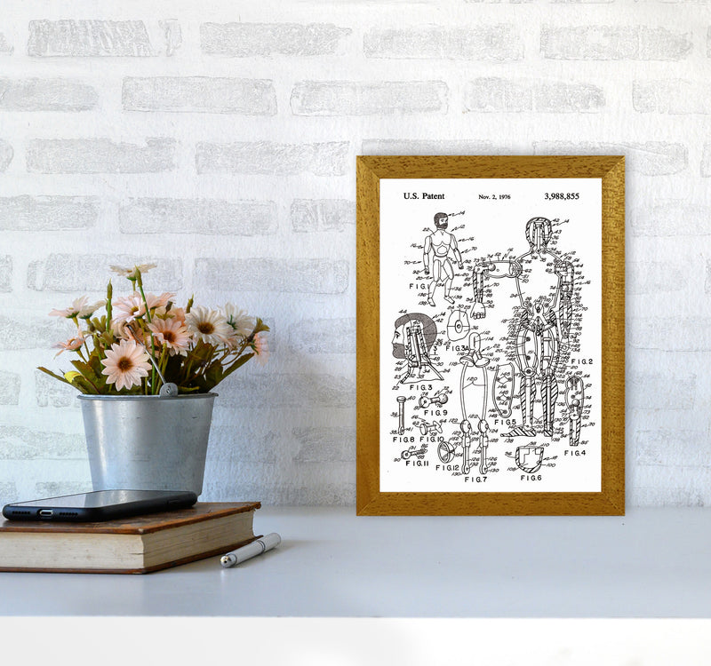 Kids Toy Patent Art Print by Jason Stanley A4 Print Only