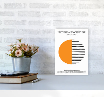 Nature And Culture Scandinavian Collection II Art Print by Jason Stanley A4 Black Frame