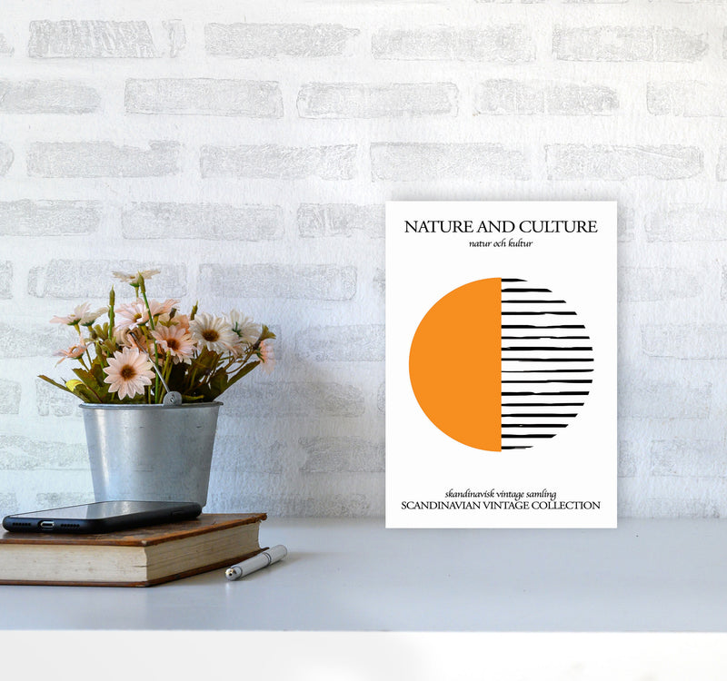 Nature And Culture Scandinavian Collection II Art Print by Jason Stanley A4 Black Frame