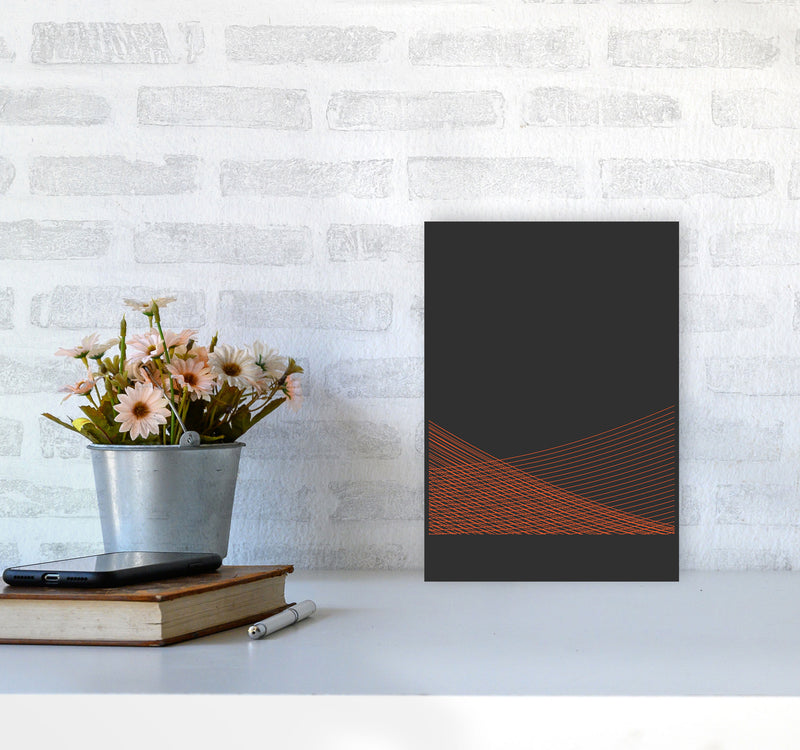 Minimal Geometric Series - 11 Art Print by Jason Stanley A4 Black Frame