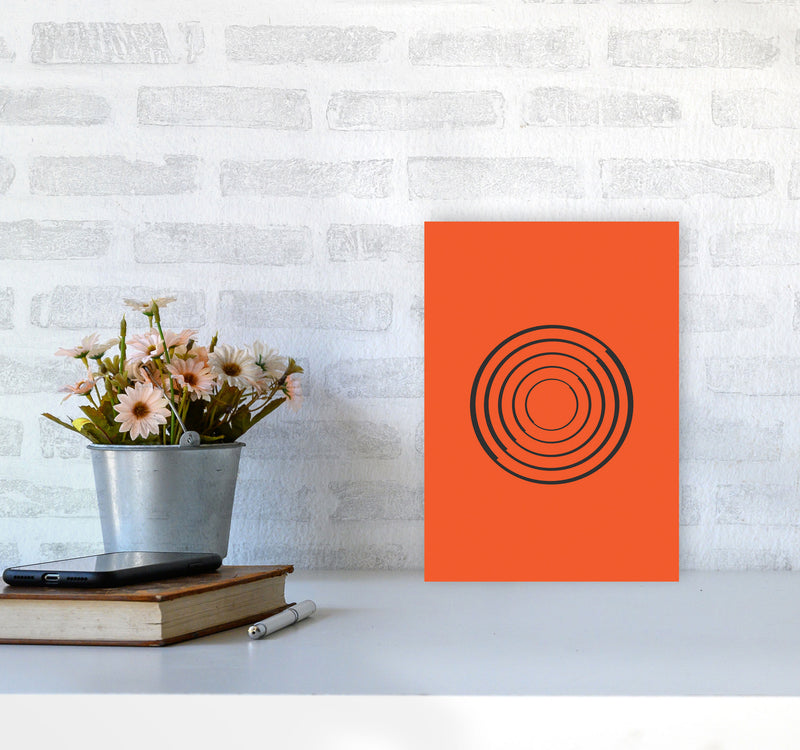 Minimal Geometric Series - 27 Art Print by Jason Stanley A4 Black Frame