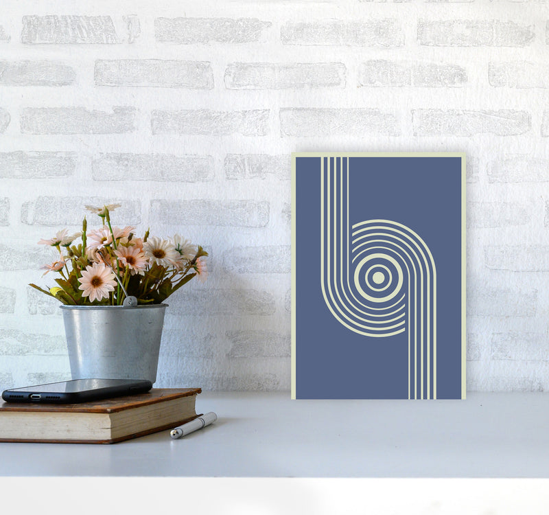 Minimal Geometric Series - 10 Art Print by Jason Stanley A4 Black Frame