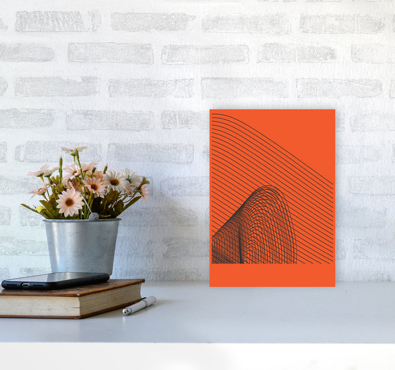 Minimal Geometric Series - 12 Art Print by Jason Stanley A4 Black Frame