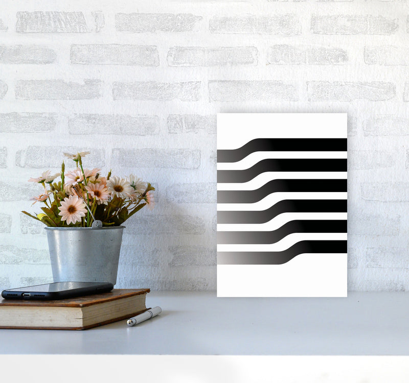 Minimal Geometric Series - 3 Art Print by Jason Stanley A4 Black Frame