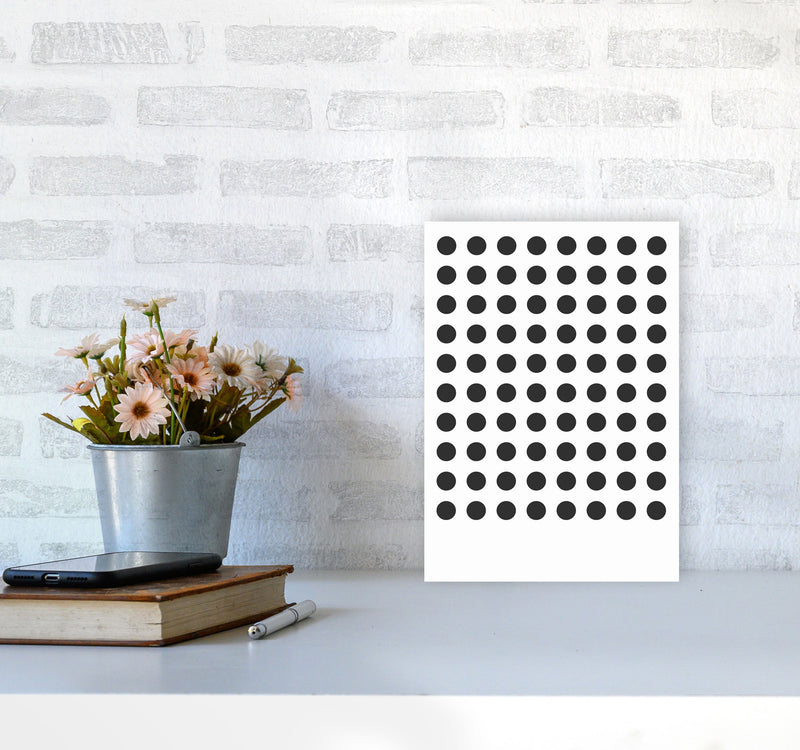 Minimal Geometric Series - 9 Art Print by Jason Stanley A4 Black Frame