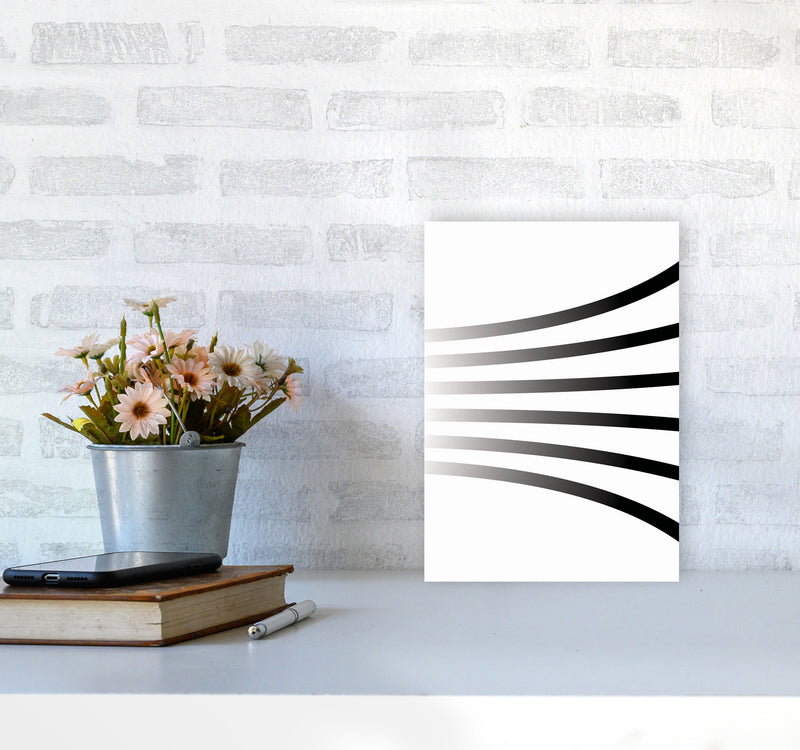 Minimal Geometric Series - 1 Art Print by Jason Stanley A4 Black Frame