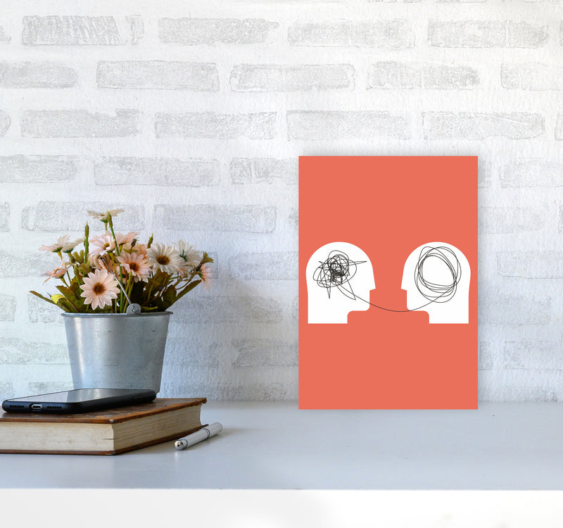 Disorganized To Organized Art Print by Jason Stanley A4 Black Frame