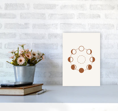 Everything Goes In Cycles Art Print by Jason Stanley A4 Black Frame