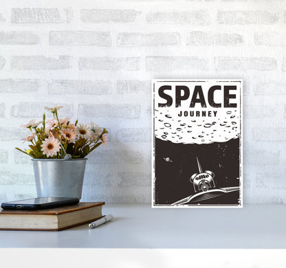 Outer Space Series - #20 Art Print by Jason Stanley A4 Black Frame