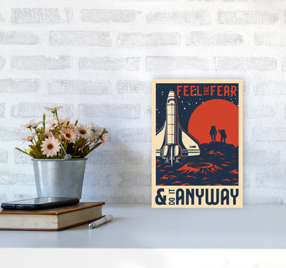 Outer Space Series - #17 Art Print by Jason Stanley A4 Black Frame