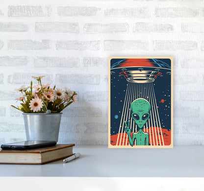 Outer Space Series - #5 Art Print by Jason Stanley A4 Black Frame