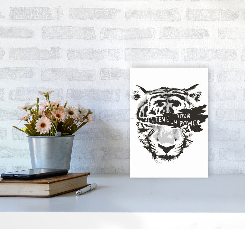 Believe In Your Power Art Print by Jason Stanley A4 Black Frame
