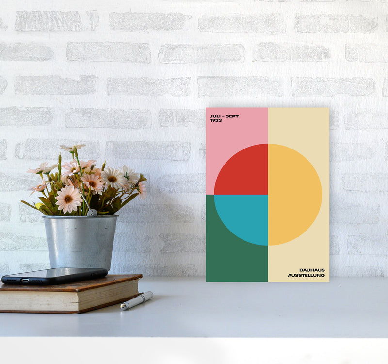 Bauhaus Juli-Sept 1923 Art Print by Jason Stanley A4 Black Frame