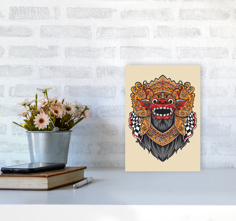 Balinese Mythology Art Print by Jason Stanley A4 Black Frame