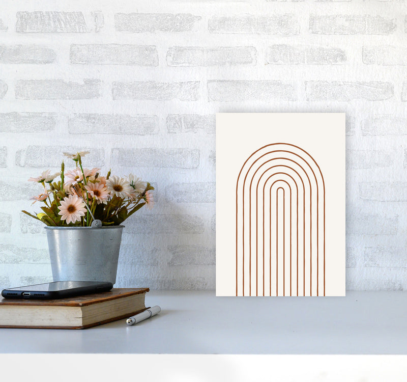 Endless Rainbow Art Print by Jason Stanley A4 Black Frame