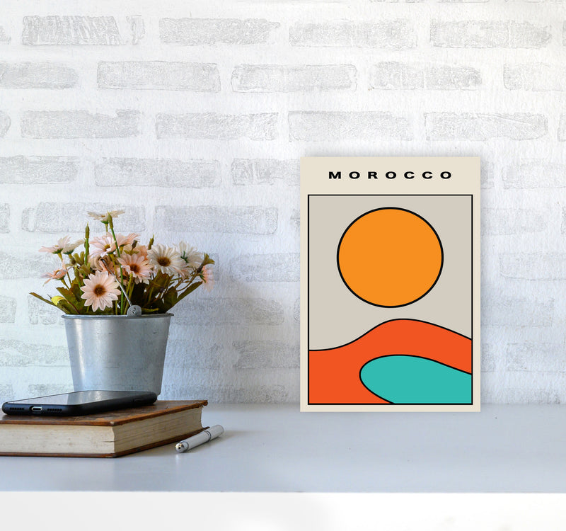 Morocco Vibes! Art Print by Jason Stanley A4 Black Frame