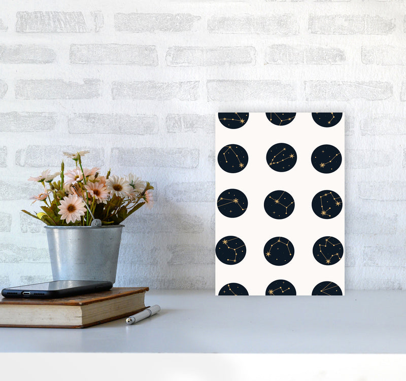 Constellations Art Print by Jason Stanley A4 Black Frame