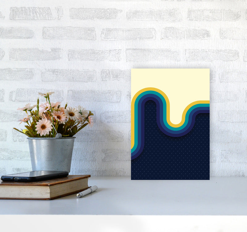 Melty Vibes II Art Print by Jason Stanley A4 Black Frame