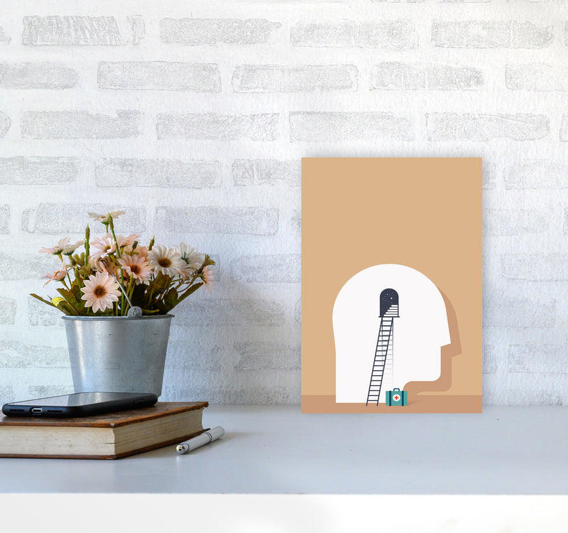 To The Rescue Art Print by Jason Stanley A4 Black Frame