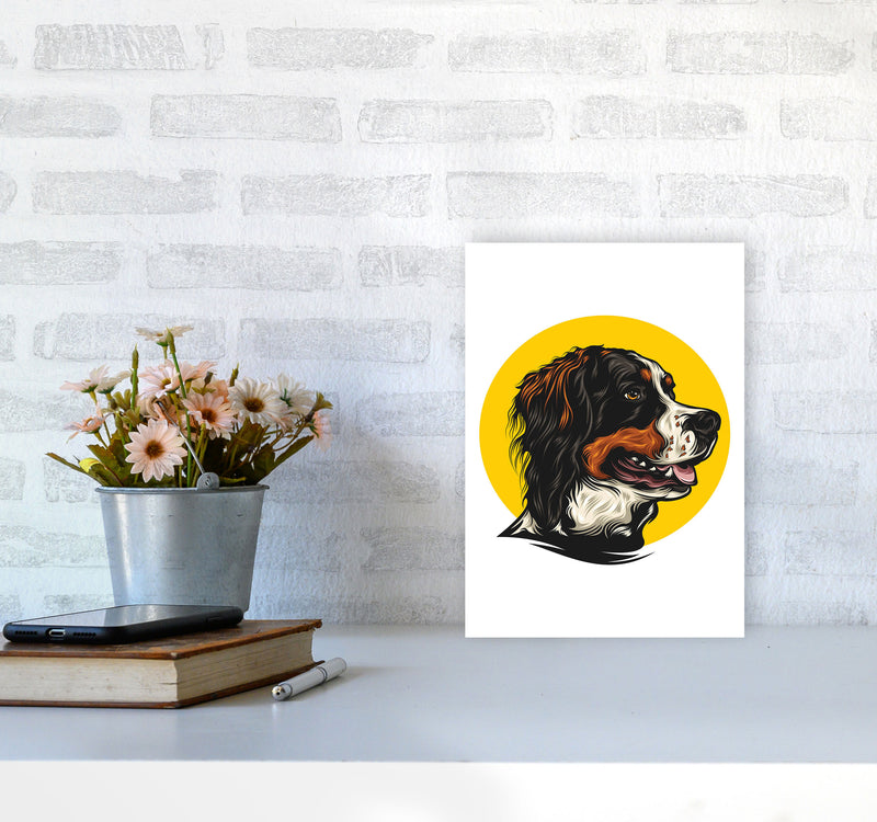 The Best Boy Art Print by Jason Stanley A4 Black Frame