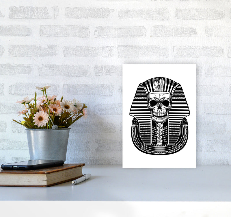 Pharoah Art Print by Jason Stanley A4 Black Frame