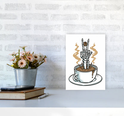 Peace!! Art Print by Jason Stanley A4 Black Frame