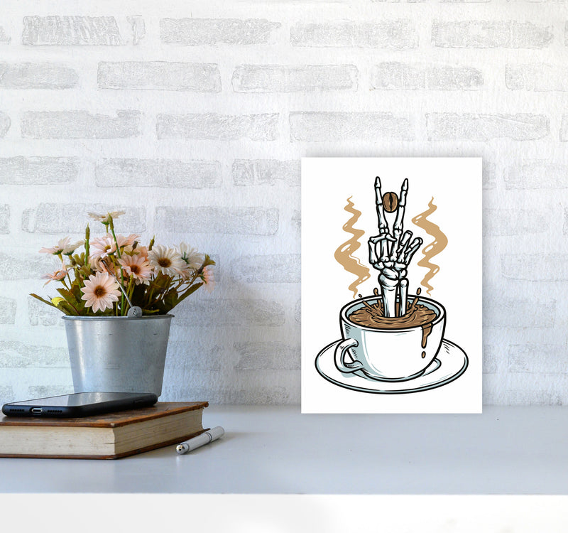 Peace!! Art Print by Jason Stanley A4 Black Frame