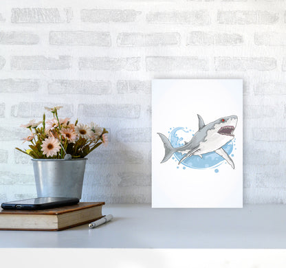Rarrrrr!! Art Print by Jason Stanley A4 Black Frame