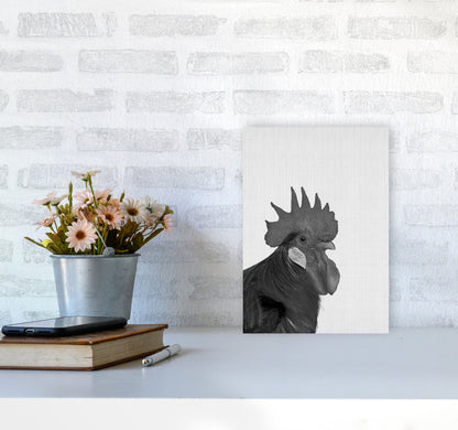 Cock A Doodle Doo Art Print by Jason Stanley A4 Black Frame