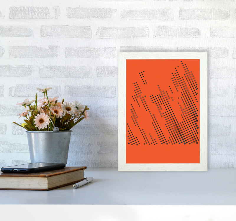 Minimal Geometric Series - 41 Art Print by Jason Stanley A4 Oak Frame