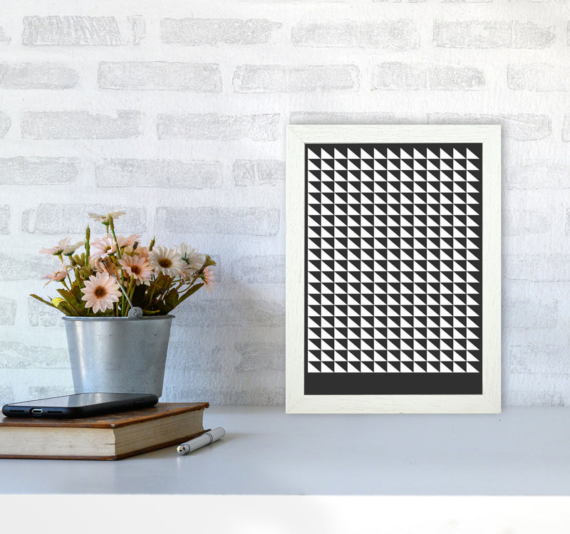 Minimal Geometric Series - 20 Art Print by Jason Stanley A4 Oak Frame