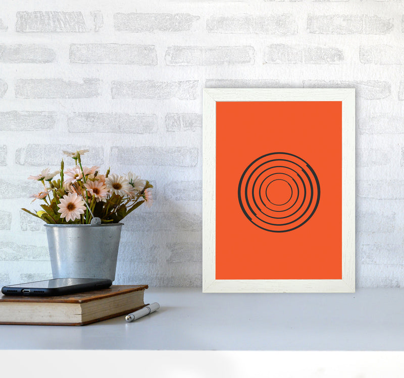 Minimal Geometric Series - 27 Art Print by Jason Stanley A4 Oak Frame