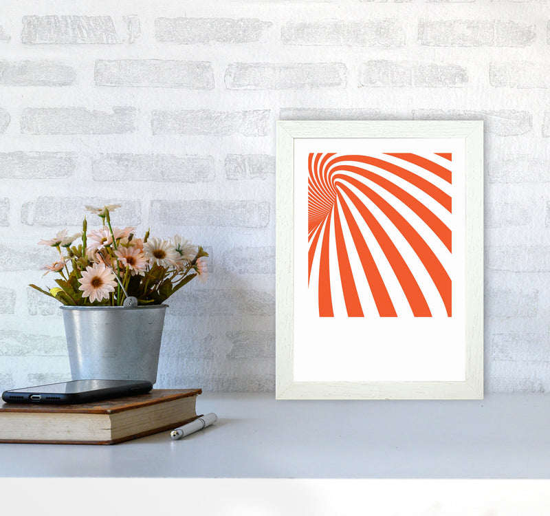 Minimal Geometric Series - 18 Art Print by Jason Stanley A4 Oak Frame