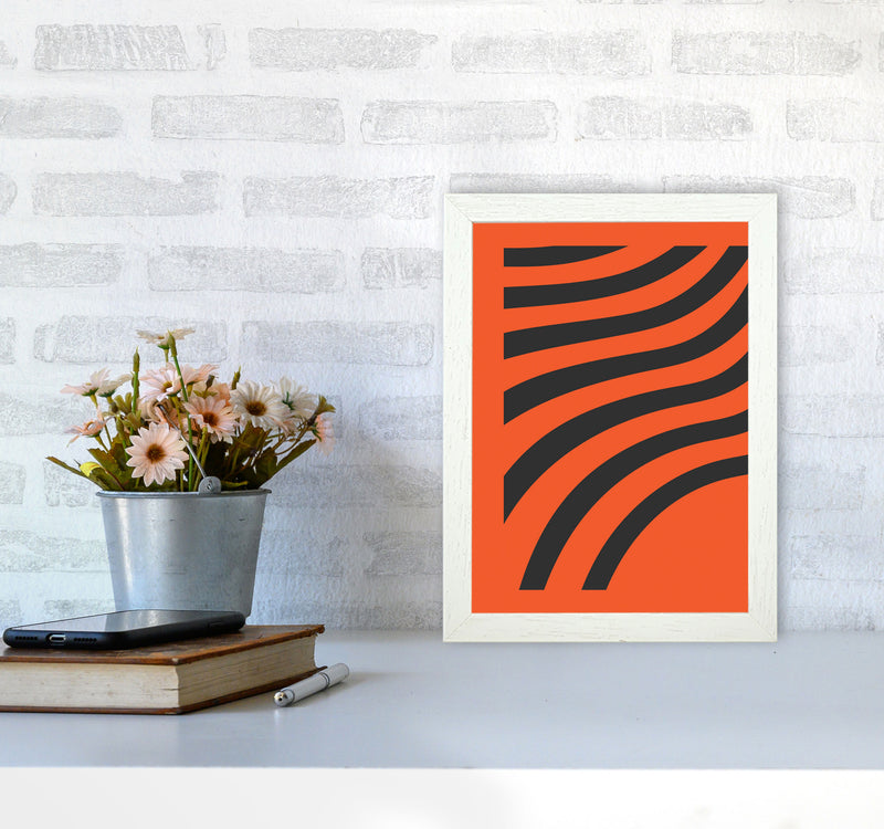 Minimal Geometric Series - 15 Art Print by Jason Stanley A4 Oak Frame