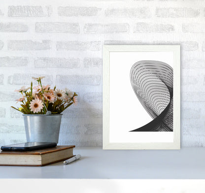 Minimal Geometric Series - 14 Art Print by Jason Stanley A4 Oak Frame
