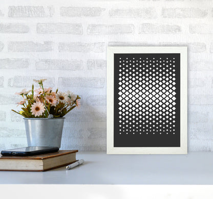 Minimal Geometric Series - 35 Art Print by Jason Stanley A4 Oak Frame