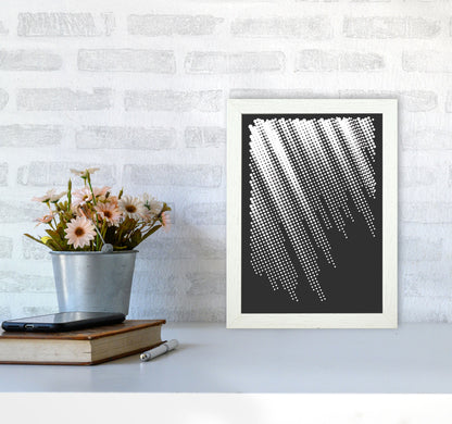 Minimal Geometric Series - 40 Art Print by Jason Stanley A4 Oak Frame
