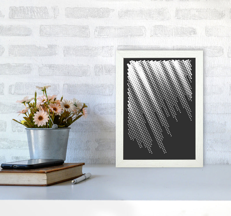 Minimal Geometric Series - 40 Art Print by Jason Stanley A4 Oak Frame