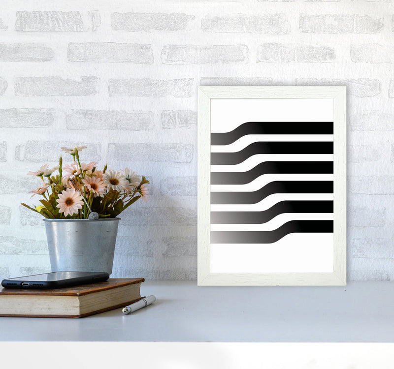 Minimal Geometric Series - 3 Art Print by Jason Stanley A4 Oak Frame