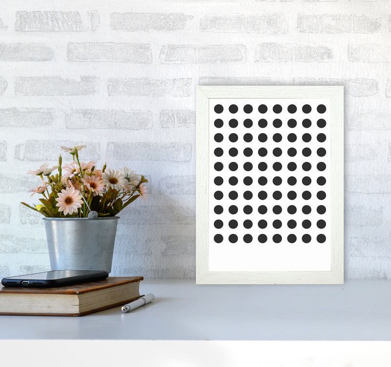 Minimal Geometric Series - 9 Art Print by Jason Stanley A4 Oak Frame