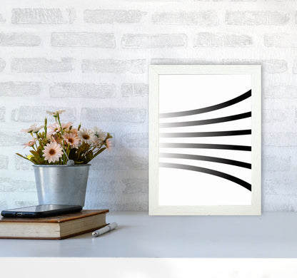 Minimal Geometric Series - 1 Art Print by Jason Stanley A4 Oak Frame