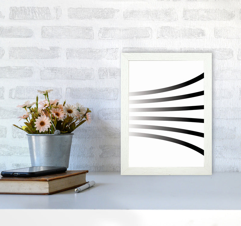 Minimal Geometric Series - 1 Art Print by Jason Stanley A4 Oak Frame