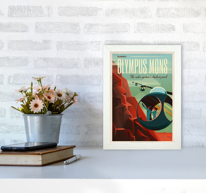 Spacex - Valles Marineris Art Print by Jason Stanley A4 Oak Frame