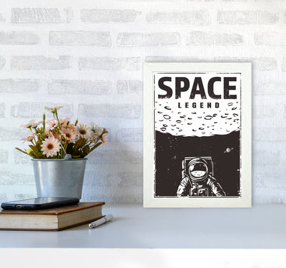 Outer Space Series - #19 Art Print by Jason Stanley A4 Oak Frame