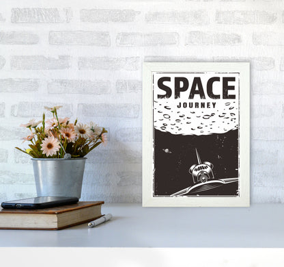 Outer Space Series - #20 Art Print by Jason Stanley A4 Oak Frame
