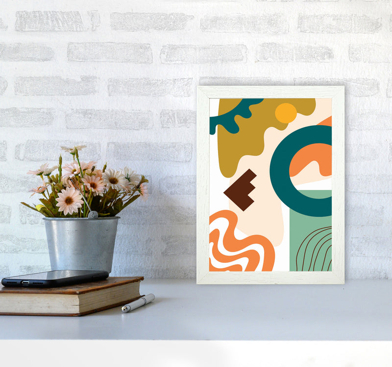 Abstract Expression III Art Print by Jason Stanley A4 Oak Frame