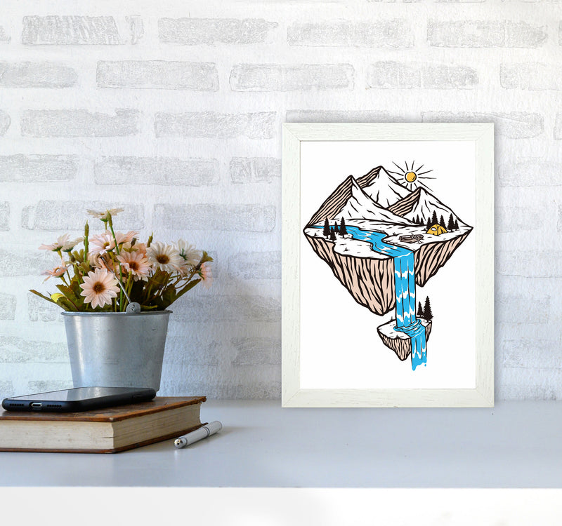 More Than Meets The Eye Art Print by Jason Stanley A4 Oak Frame