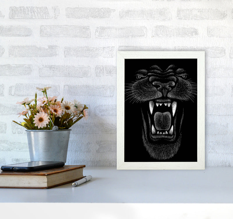 Up Close And Personal Art Print by Jason Stanley A4 Oak Frame