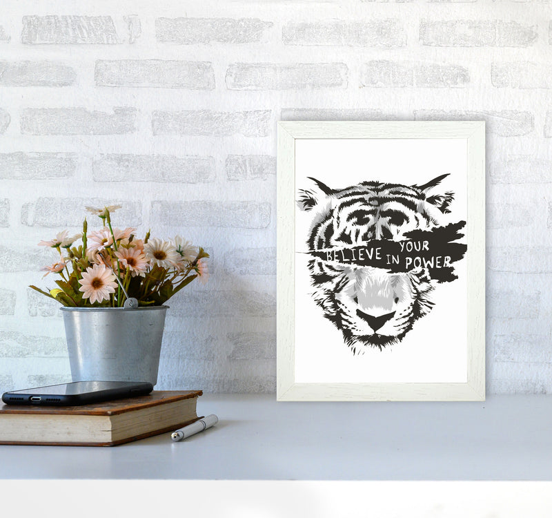 Believe In Your Power Art Print by Jason Stanley A4 Oak Frame