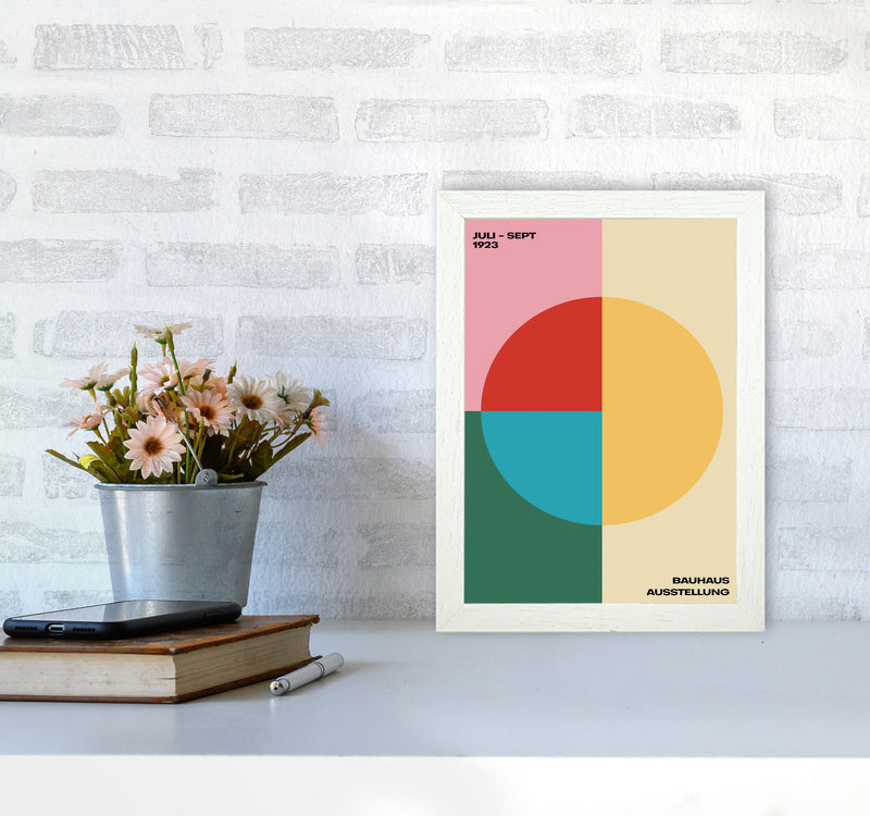 Bauhaus Juli-Sept 1923 Art Print by Jason Stanley A4 Oak Frame